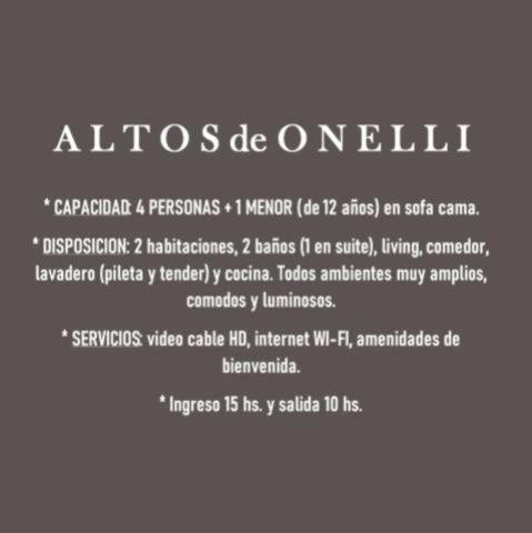 Altos De Onelli Apartamento